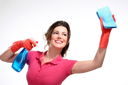 Satisfied customer after one off cleaning service